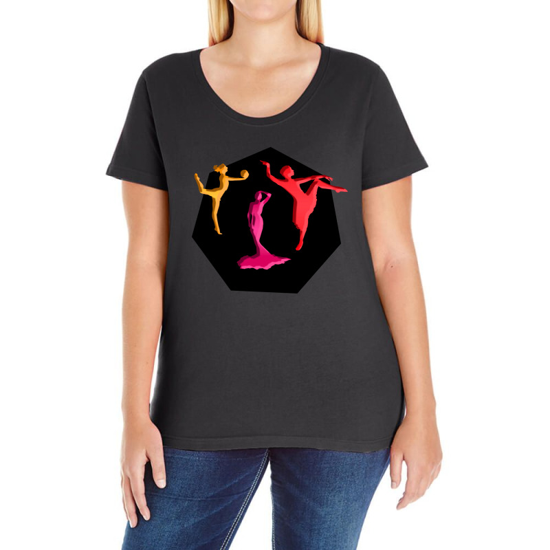 Ladies & Art Ladies Curvy T-Shirt by thappy | Artistshot