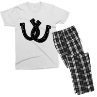 Double Horseshoe Men's T-shirt Pajama Set | Artistshot