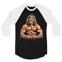 Ultimate Warrior Gods _amp_ Legends Love 3/4 Sleeve Shirt | Artistshot