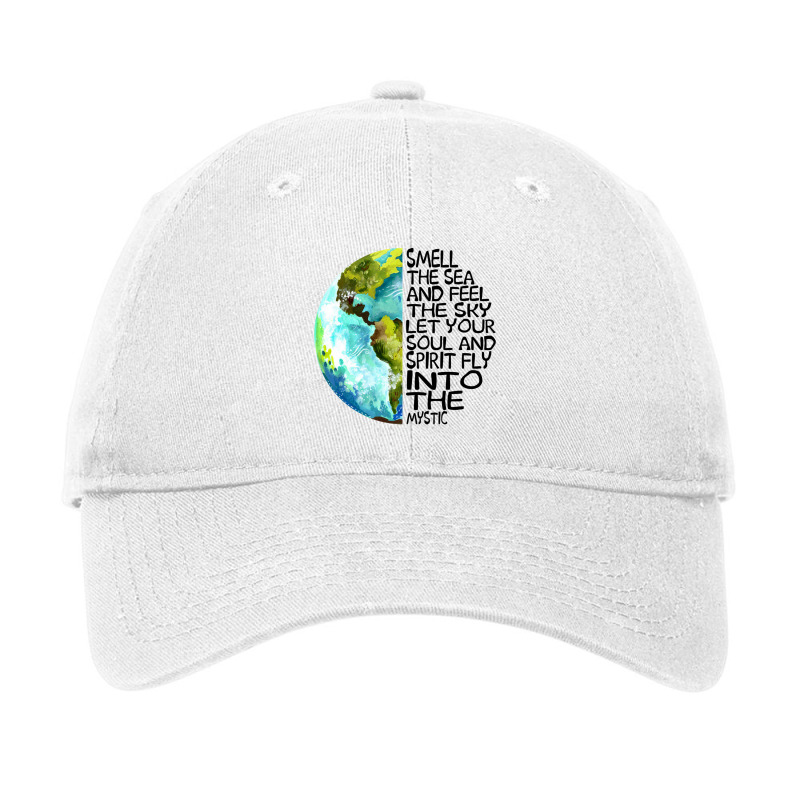 Smell The Sea And Feel The Sky Let Your Soul Adjustable Cap by THOMASLCOTT | Artistshot