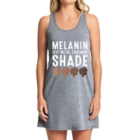 Funny Melanin Shades Gift Afro Black Educated  Women _008 Tank Dress | Artistshot