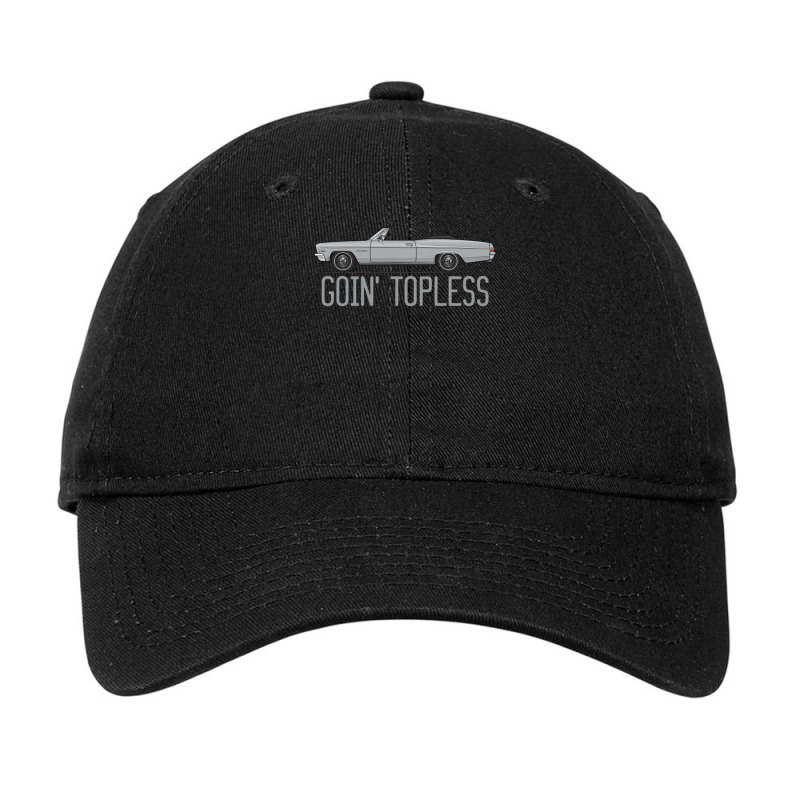 Going Topless Chateau Slate Adjustable Cap | Artistshot