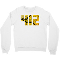 Pittsburgh 412 Map Sweatshirt Hoodie Crewneck Sweatshirt | Artistshot