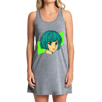 Manga Anime Japanese Vaporwave Retro Futuristic Aesthetic Tank Dress | Artistshot