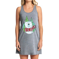 Winter Polar Bear With Scarf Tank Dress | Artistshot