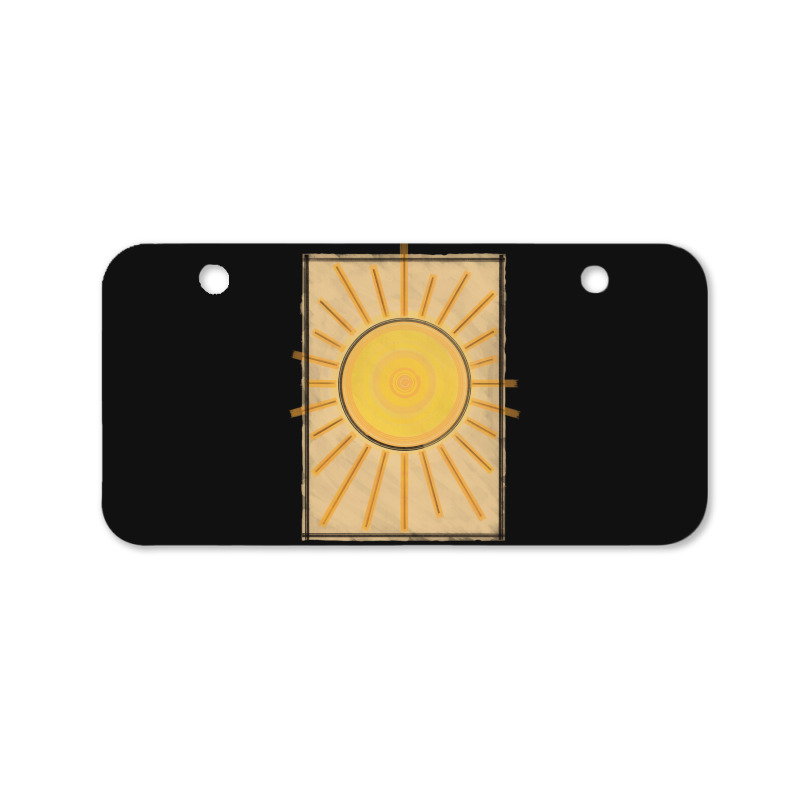 Sunshine Bicycle License Plate | Artistshot