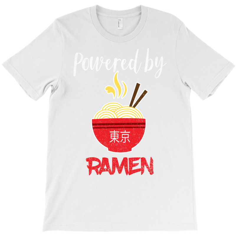 Powered By Ramen Hoodie  Vintage Retro Noodle Top T-shirt | Artistshot