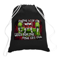 Mechwarrior  The Leg God Drawstring Bags | Artistshot