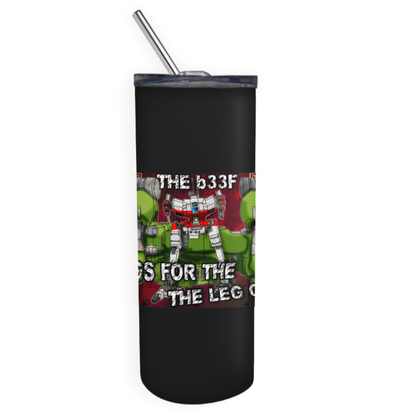 Mechwarrior  The Leg God Skinny Tumbler | Artistshot