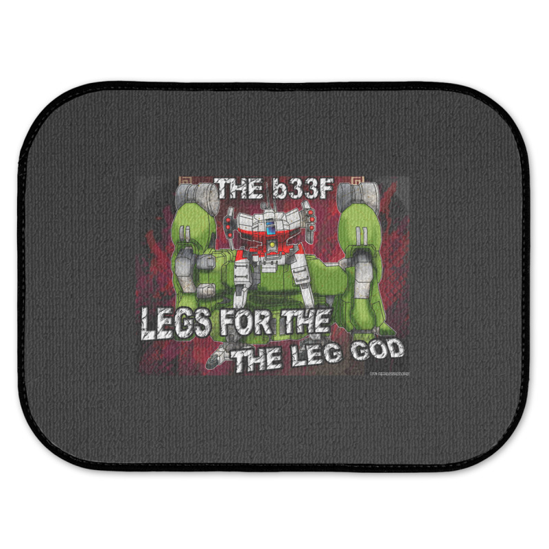 Mechwarrior  The Leg God Rear Car Mat | Artistshot