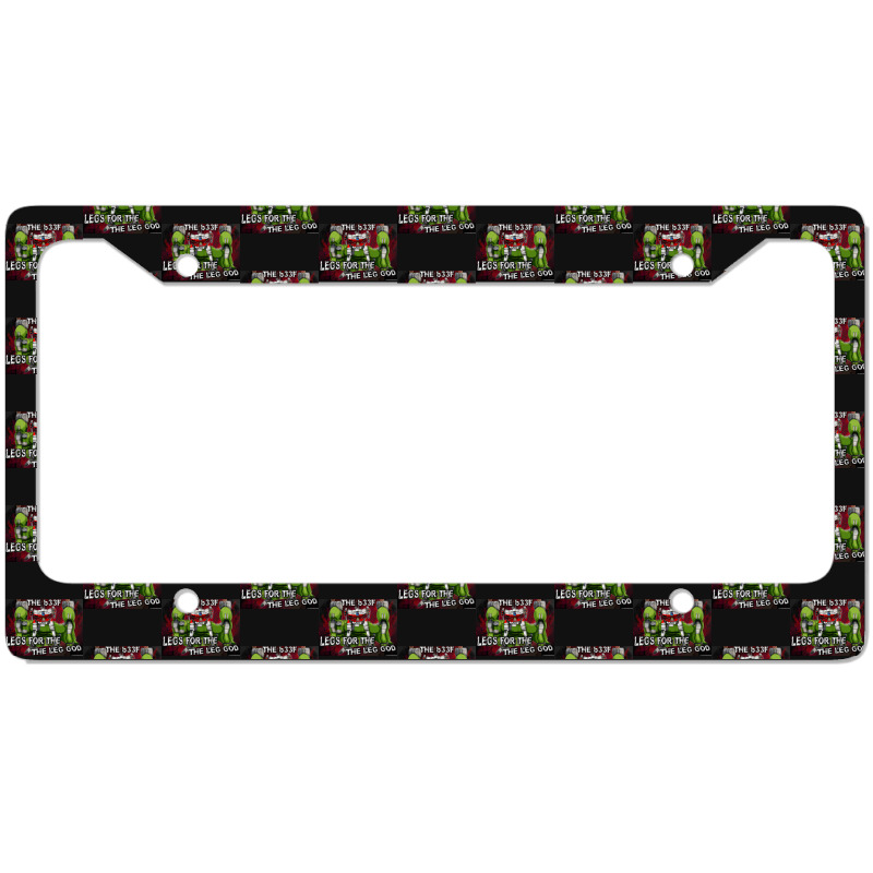 Mechwarrior  The Leg God License Plate Frame | Artistshot