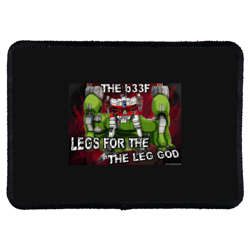 Mechwarrior  The Leg God Rectangle Patch | Artistshot