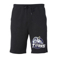 Sherman High Titans Fleece Short | Artistshot