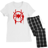 Miles Morales Spider Spray Paint Women's Pajamas Set | Artistshot