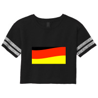 Germany Flag Scorecard Crop Tee | Artistshot