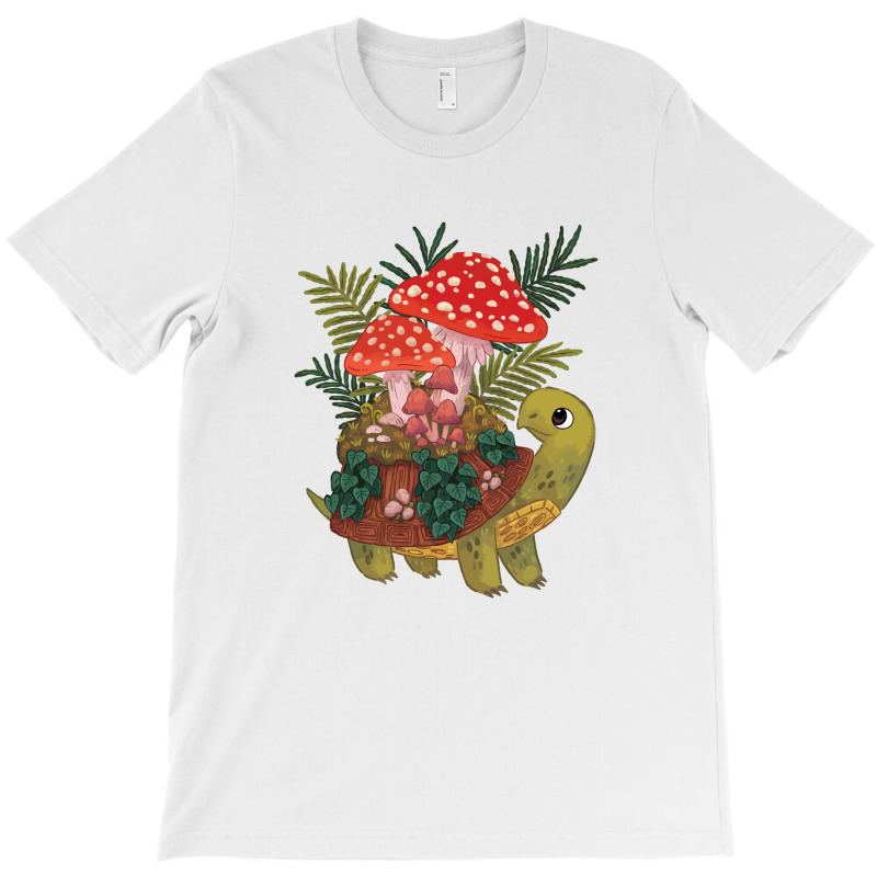 Mushroom Planty Turtle T-shirt | Artistshot