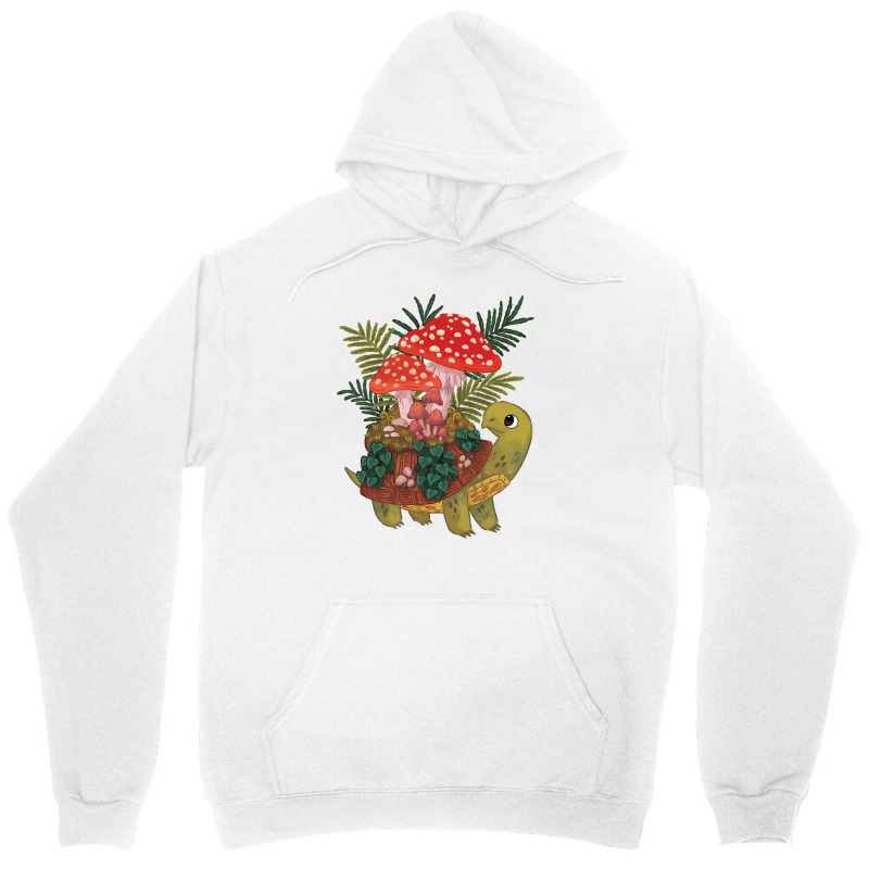 Mushroom Planty Turtle Unisex Hoodie | Artistshot