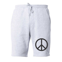 Peace Symbol Fleece Short | Artistshot