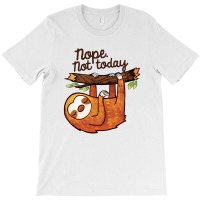 Sloth Nope T-shirt | Artistshot