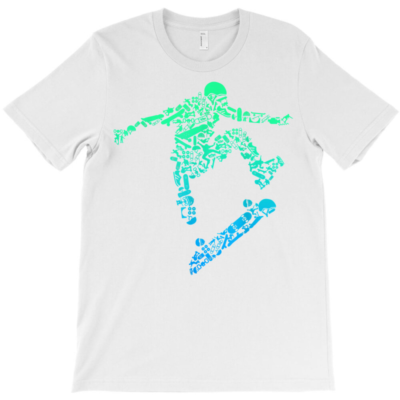 Skater Skateboarding Helmet Gear Skateboard   Skateboarder T Shirt T-shirt | Artistshot