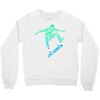 Skater Skateboarding Helmet Gear Skateboard   Skateboarder T Shirt Crewneck Sweatshirt | Artistshot