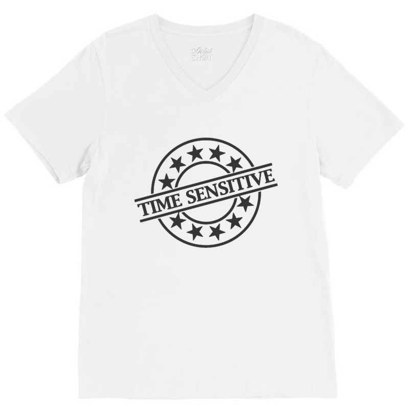 Time Sensitive V-neck Tee | Artistshot