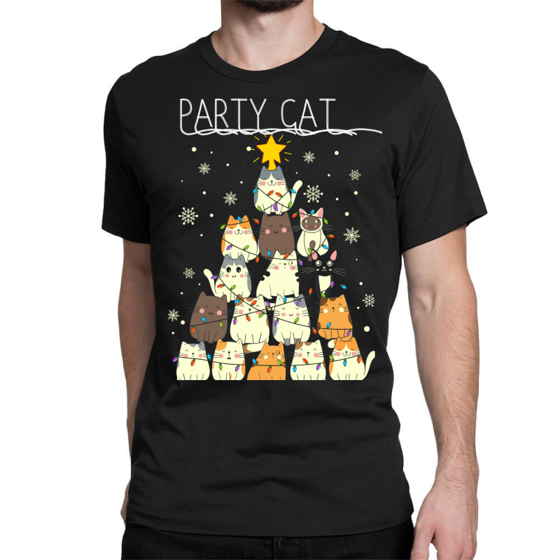 Funny Party Cat Classic T-shirt | Artistshot