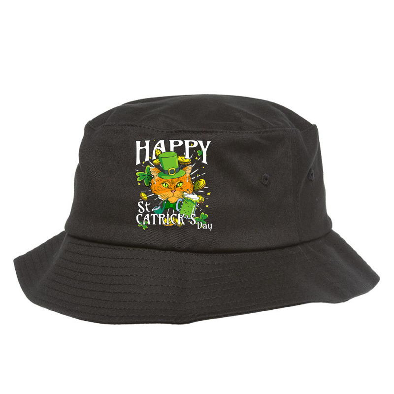 Happy St . Catricks Day Funny St Bucket Hat | Artistshot