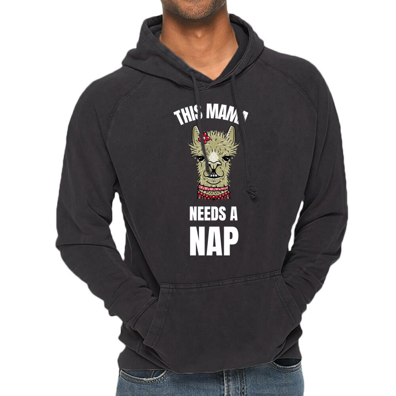 This Mama Needs A Nap Joke Vintage Hoodie | Artistshot