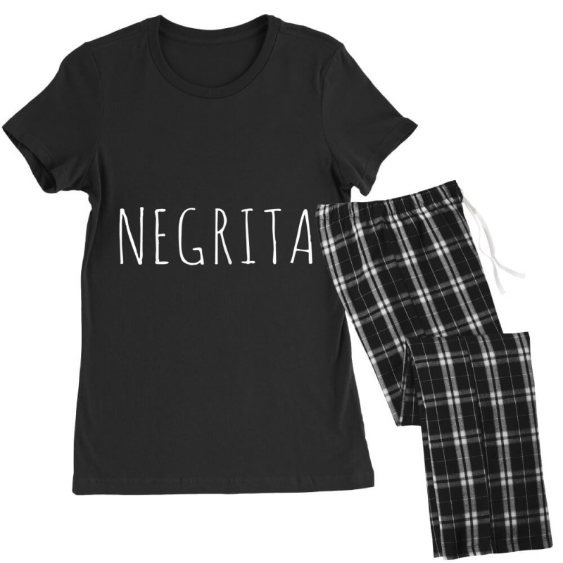 Womens Negrita Latina Afro Chica Bonita Black Spanish _003 Women's Pajamas Set by BRANDONARKER | Artistshot