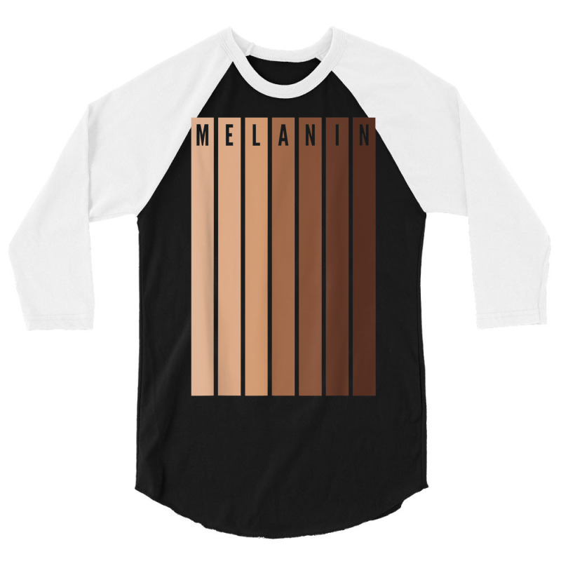 Melanin Shades African Pride Black History Month Gift Idea _003 3/4 Sleeve Shirt by SUSENLASS | Artistshot