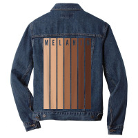 Melanin Shades African Pride Black History Month Gift Idea _003 Men Denim Jacket | Artistshot