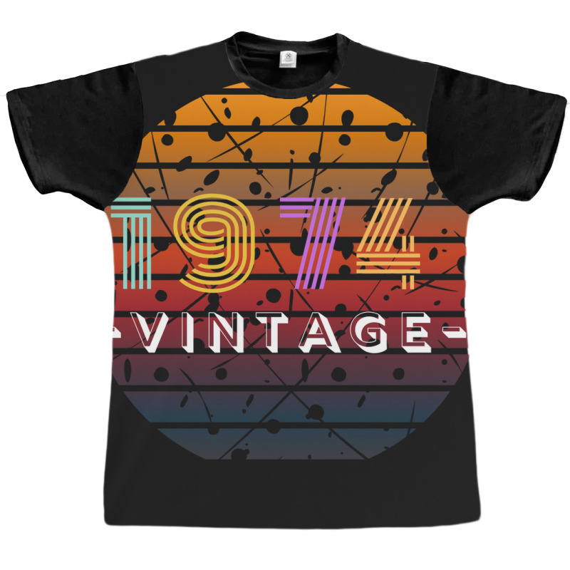 Vintage 1974 Graphic T-shirt | Artistshot