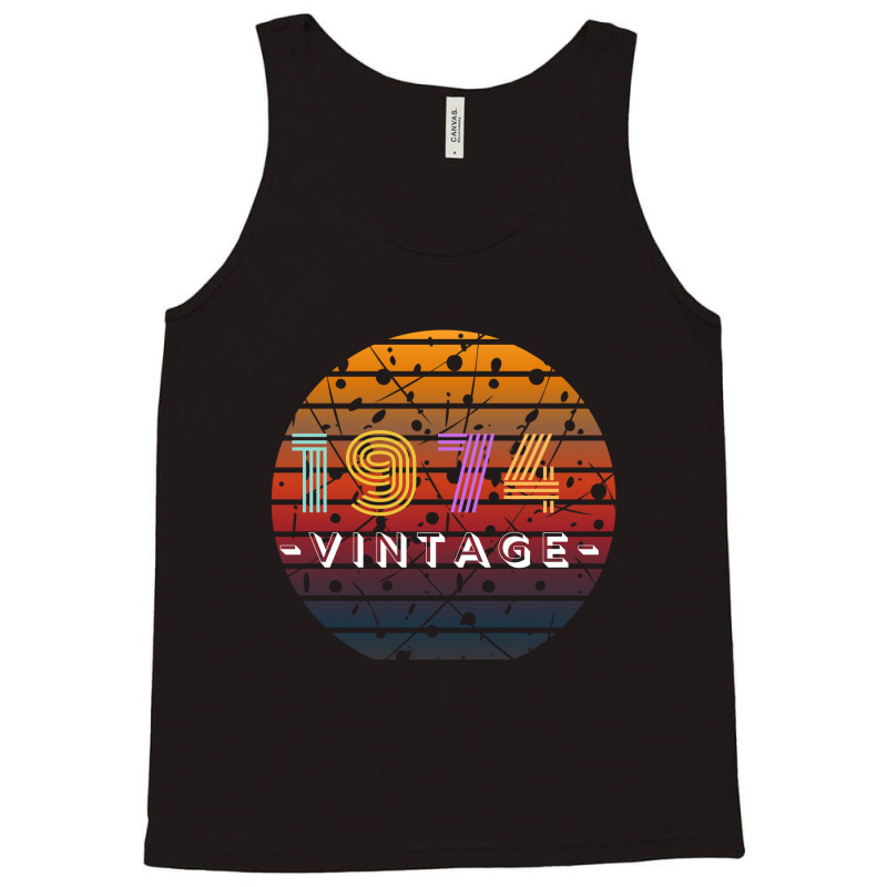 Vintage 1974 Tank Top | Artistshot