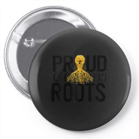 Womens Proud Of My Roots Women Black Pride Proud Melanin Poppin Pin-back Button | Artistshot