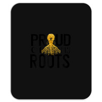 Womens Proud Of My Roots Women Black Pride Proud Melanin Poppin Mousepad | Artistshot