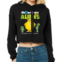 Limited Edition Monsters & Aliens V3 Cropped Hoodie | Artistshot