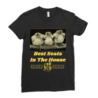 Trending Movie Night Best Seats In The House - Chicks T-shirt Design Ladies Fitted T-shirt | Artistshot