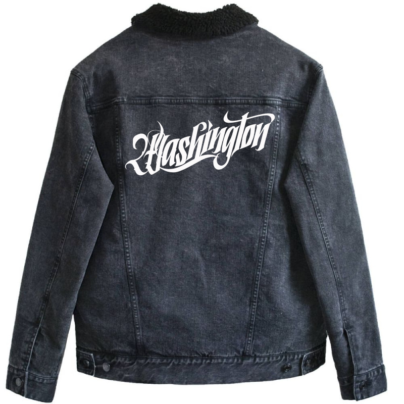 Washington State Unisex Sherpa-lined Denim Jacket | Artistshot