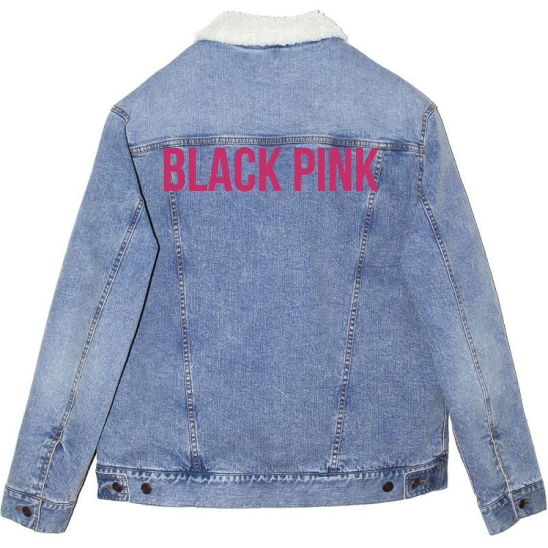 Pink Unisex Sherpa-lined Denim Jacket | Artistshot