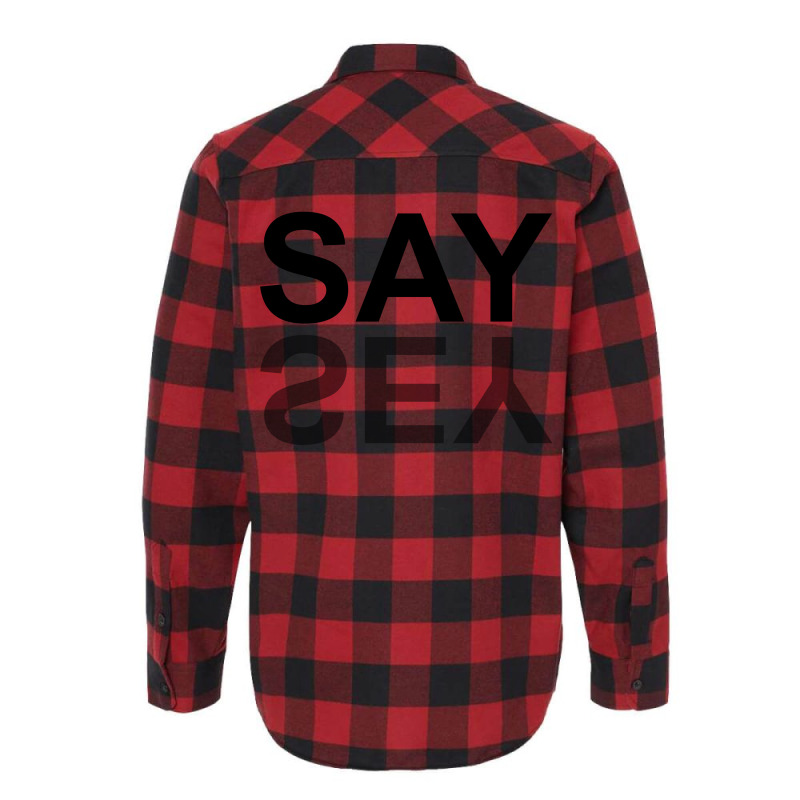 Say Yes For Light Flannel Shirt by autlu2024 | Artistshot