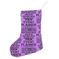 Being An Event Planner Like The Bike Is On Fire Holiday Stocking | Artistshot