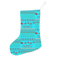 Mommy Ugly Christmas Sweater Xmas Holiday Stocking | Artistshot