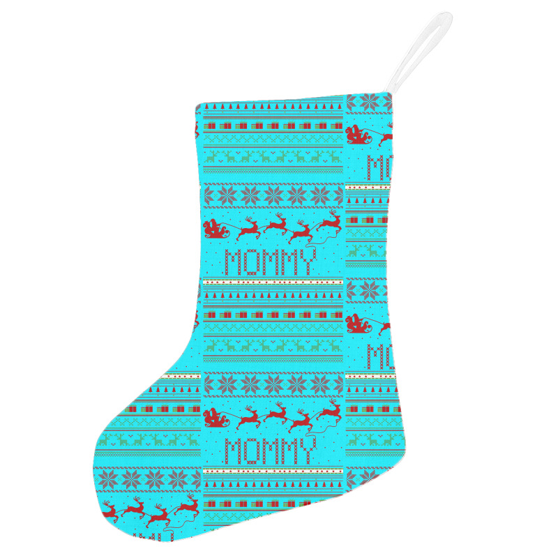 Mommy Ugly Christmas Sweater Xmas Holiday Stocking | Artistshot