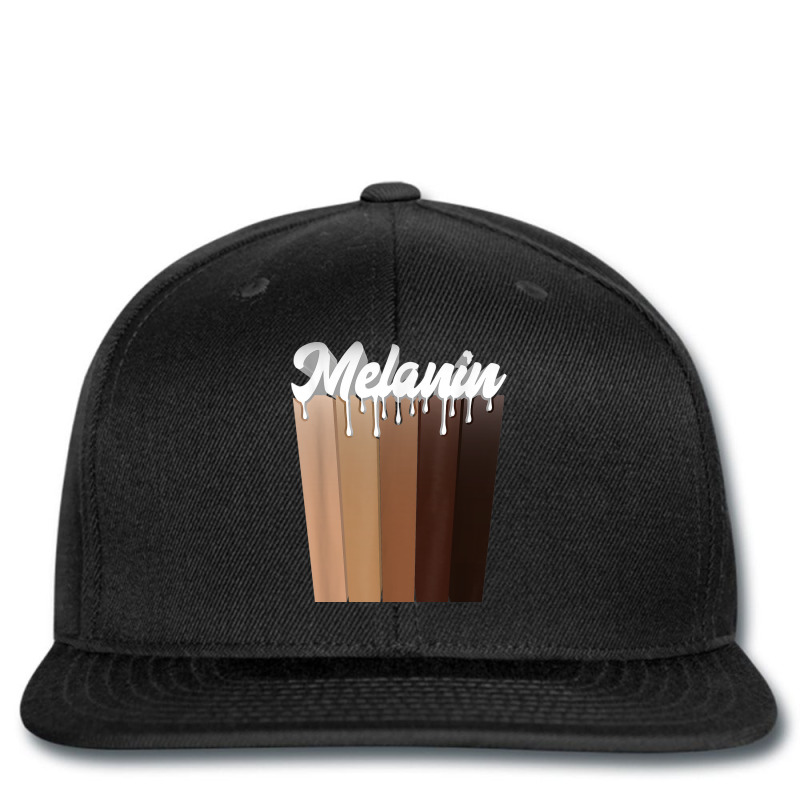 Drippin Melanin Shirt Women Men Africa Black History Month _002 Printed Hat | Artistshot