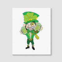 St Patricks Day Portrait Canvas Print | Artistshot