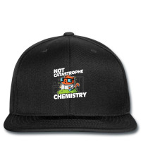 Not Catastrophe Chemistry Pun Cat Shirt Funny Chemistry Cat Humor Scie Printed Hat | Artistshot