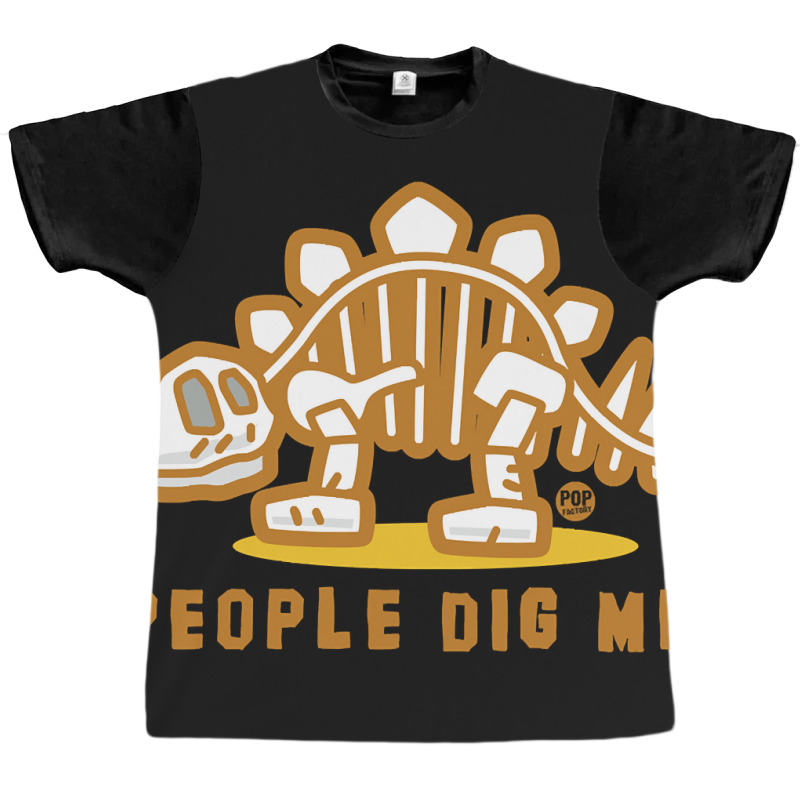 People Dig Me Graphic T-shirt by Crews Micki | Artistshot