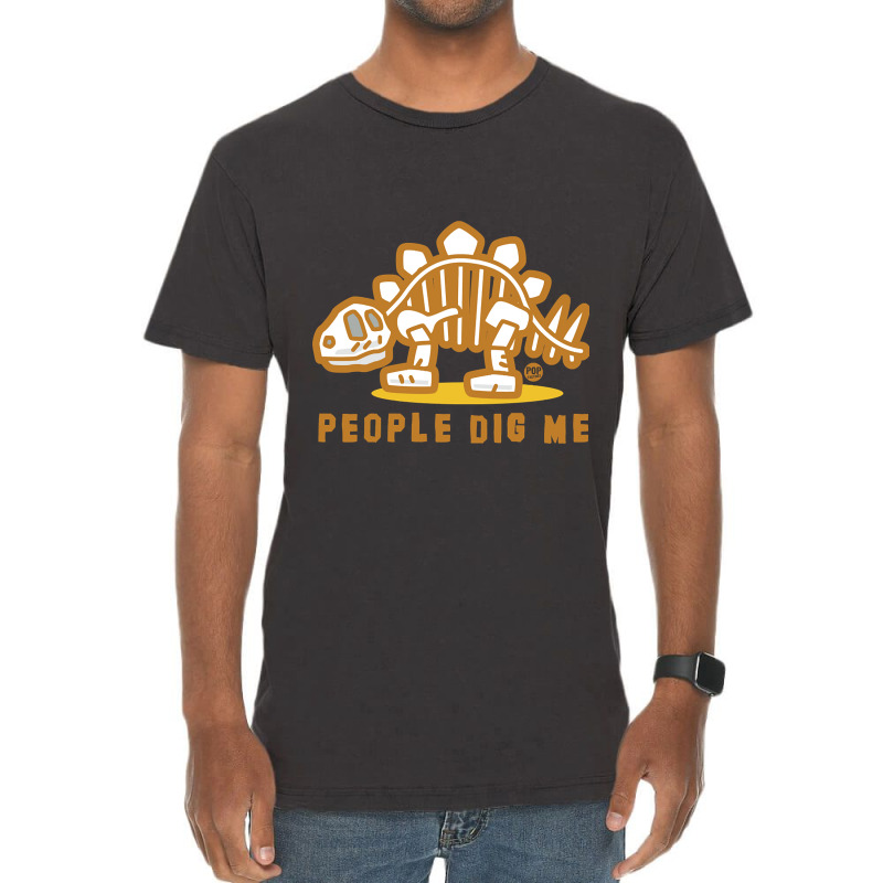 People Dig Me Vintage T-Shirt by Crews Micki | Artistshot