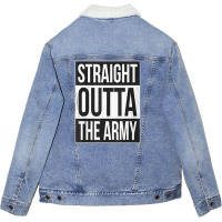 Limited Edition Army Veteran Unisex Sherpa-lined Denim Jacket | Artistshot